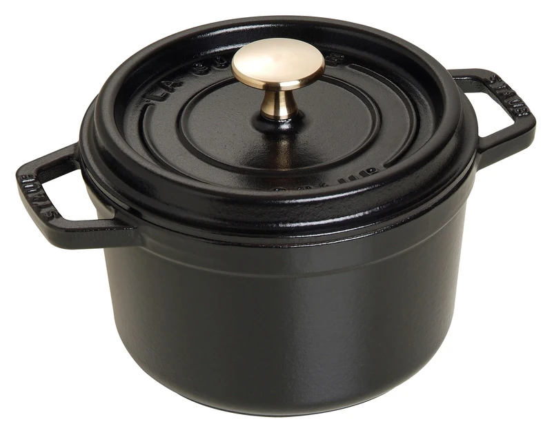 STAUB 40509-480-0 Cocotte Round 16cm Black