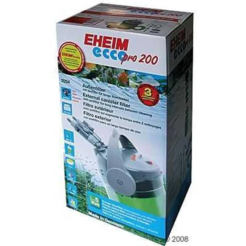Eheim 2034020 Eccopro 200 Exterior Filter with Eheim Filter Matter