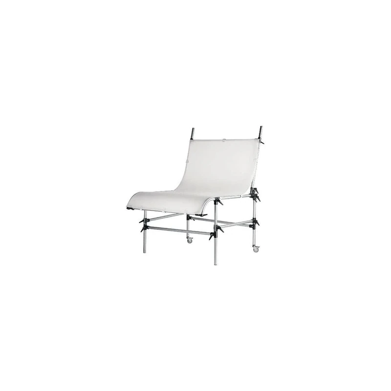 Manfrotto Still Life Table without White Translucent Plexiglass Cover for Back or Front Lighting. Panel size: 78.8" x 49.25"