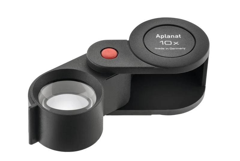 Eschenbach 118210 Einschlaglupe Vertaillerungsfaktor: 10 x Linsentaille: (Ø) 23mm black