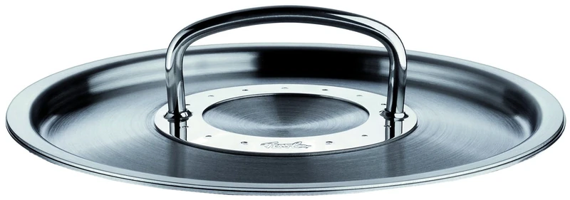 Fissler 8310420600 Casserole Lid - 20cm Stainless Steel, All Hobs