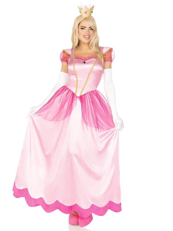 Leg Avenue Classic Princess Costume (Small, Peachy Pink)