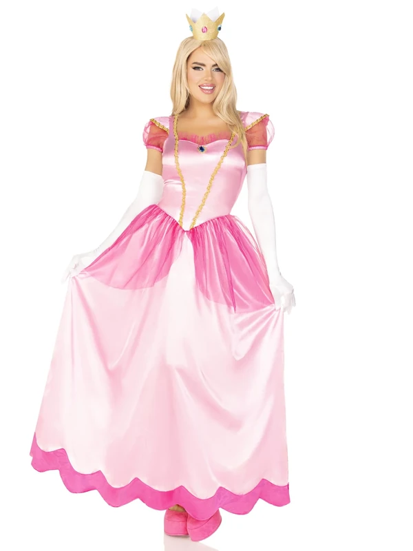 Leg Avenue Classic Princess Costume (Medium, Peachy Pink)