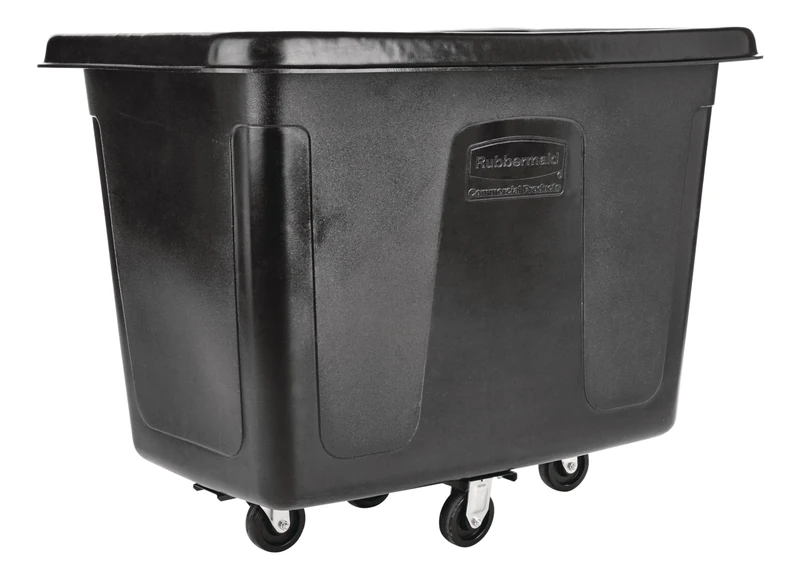 Rubbermaid 0.3m Cube Truck - Black