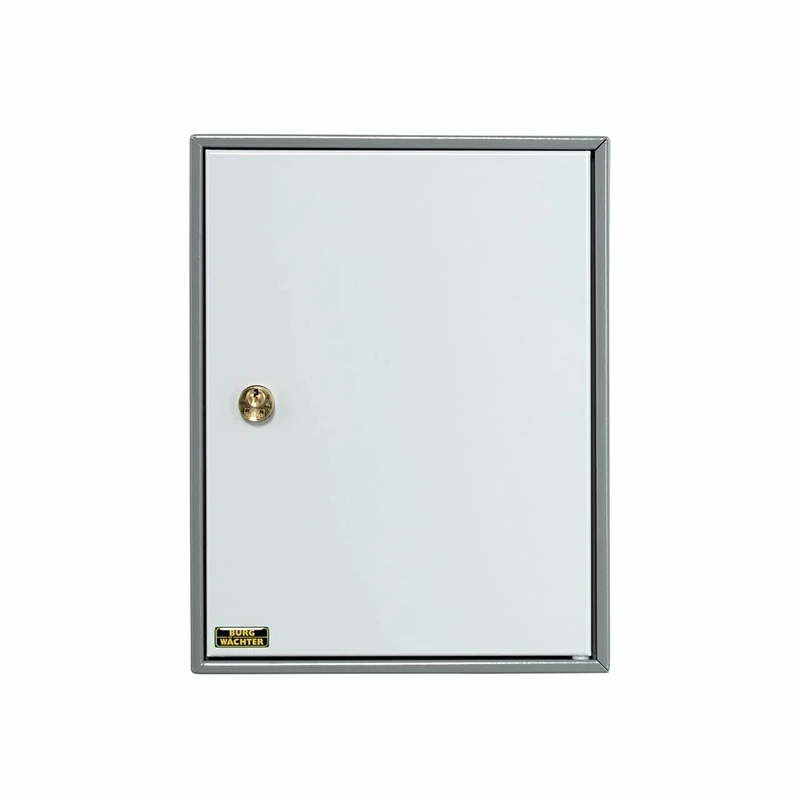 Burg-Wächter 57 Hooks, Wall Key Cabinet Hinge on The Right, Sheet Steel, Height: 350 MM; 6700/57 R