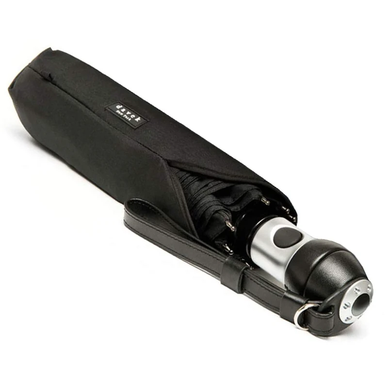 DAVEK Duet Umbrella- Classic Black - Image 1