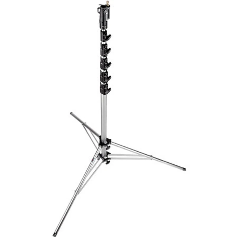 Manfrotto High Super Aluminium Tripod Black