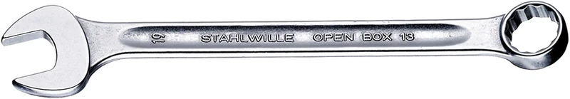 Stahlwille 40485454 Open-Box 13a Combination Spanner, 1-3/16 inch Opening, 332 mm Length