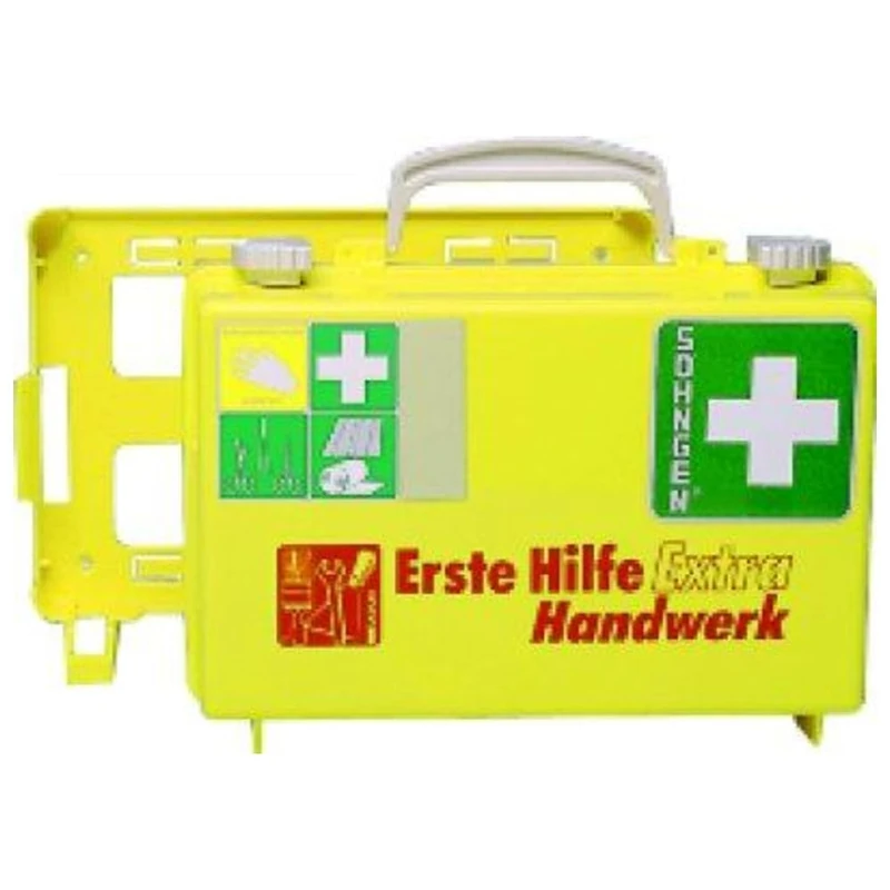 Söhngen Quick-CD First aid case, Extra Craft (with Filling, with Wall Bracket, case Made of ABS Plastic) 0320125 - Image 1