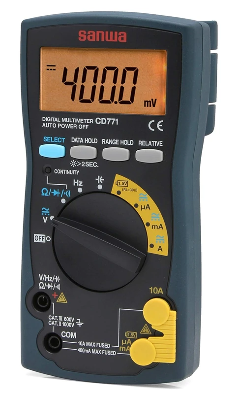Sanwa Electric Instrument CD771 Handheld multimeter Display (counts): 4000