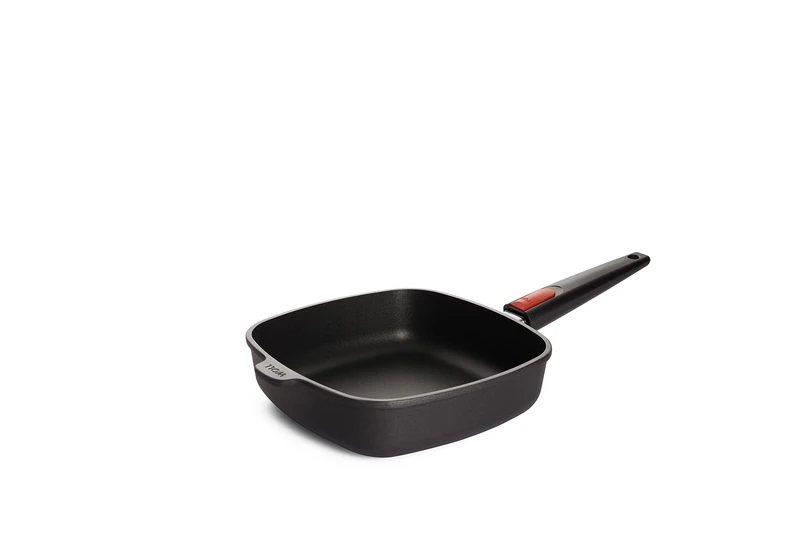 Woll 24 x 24 x 6.5 cm Induction Square Frypan, Black