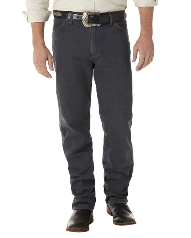 Wrangler Men's Cowboy Cut Original Fit Jean, Gray, 31x34