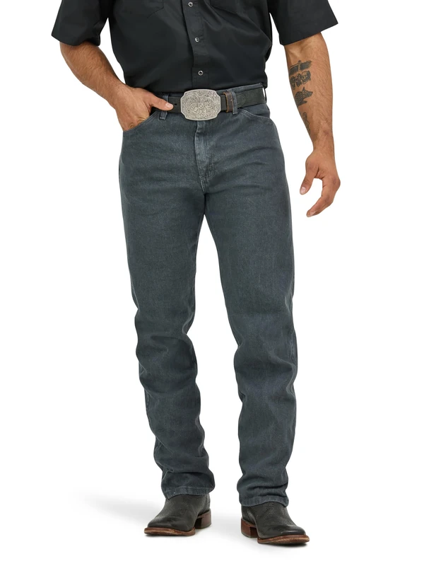 Wrangler Men's Original Fit Jean Jeans, Grey, 29W / 30L