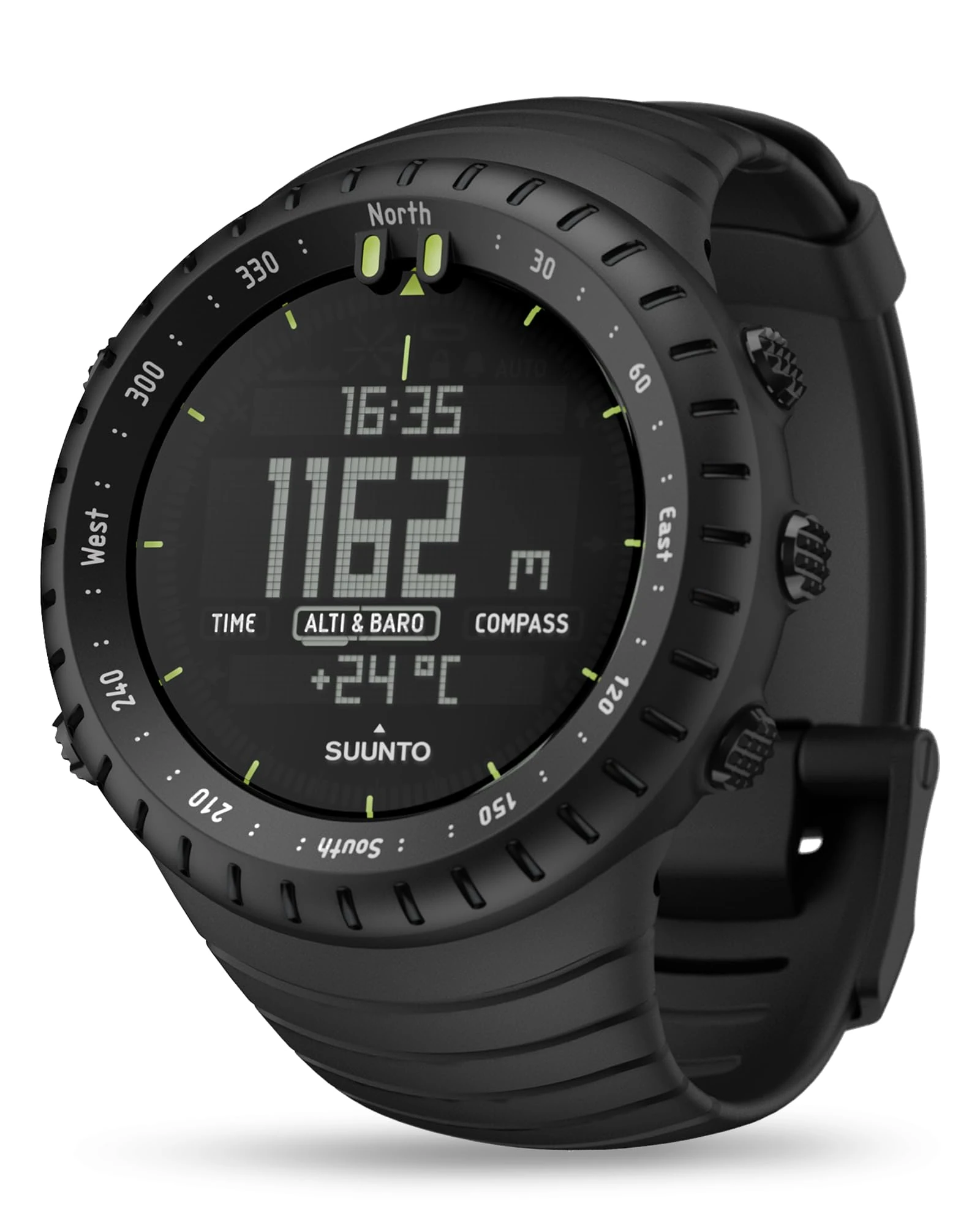 Suunto Core Sports Watch, Classic Outdoor Adventure Watch with Altimeter, Barometer & Compass, Dual-time Sunrise & Sunset Display, Temperature & Storm Alarm for Hiking, Mountain Use