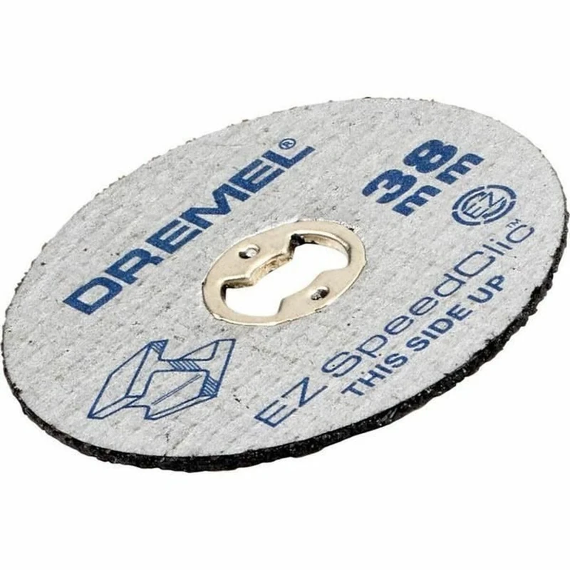 Dremel EZ SpeedClic SC456B Metal Cutting Wheel 12-pack, 12 Cutting Wheels with 38mm Cutting Diameter for Rotary Tools