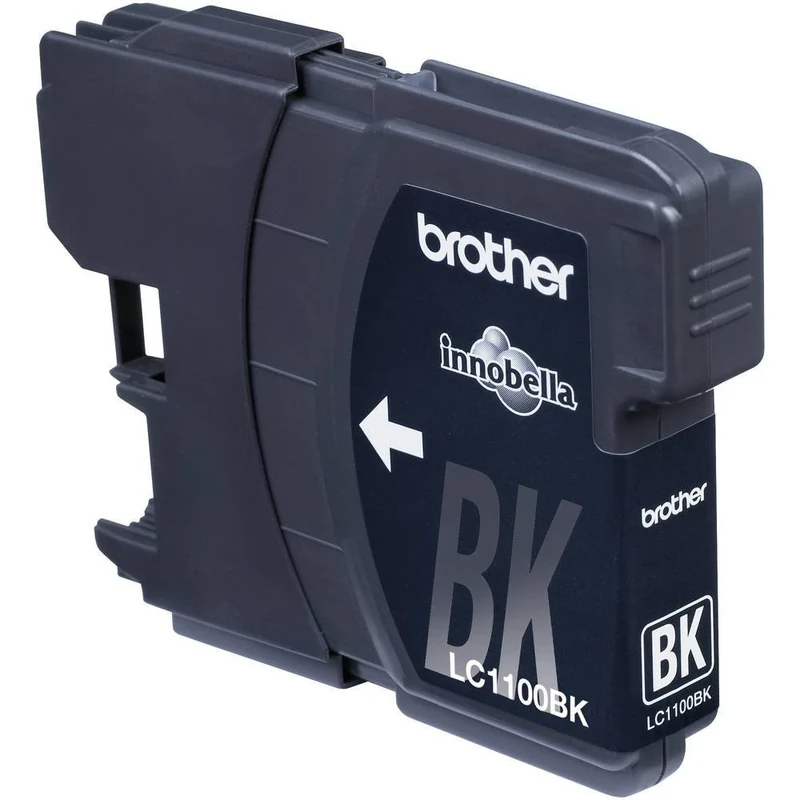 Brother LC-1100BK Inkjet Cartridge, Black, Single Pack, Standard Yield, Includes 1 x Inkjet Cartridge, Brother Genuine Supplies