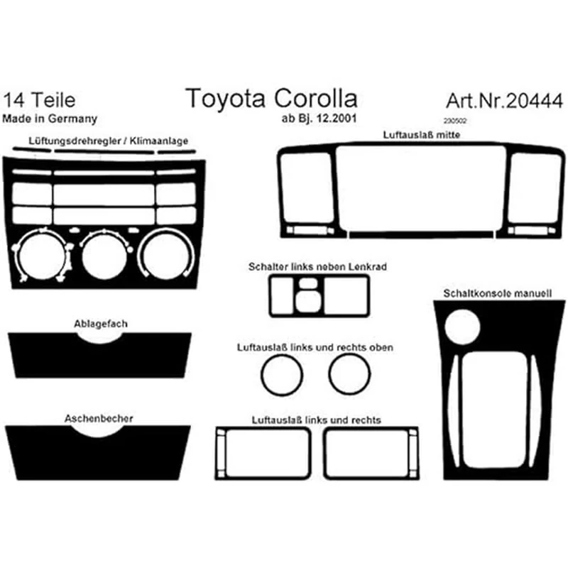Prewoodec RC 2044496 Interior Set