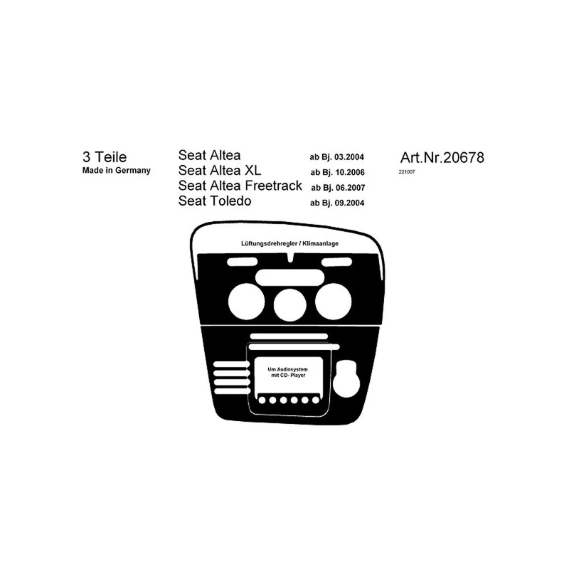Prewoodec RC 2067893 Interior Set