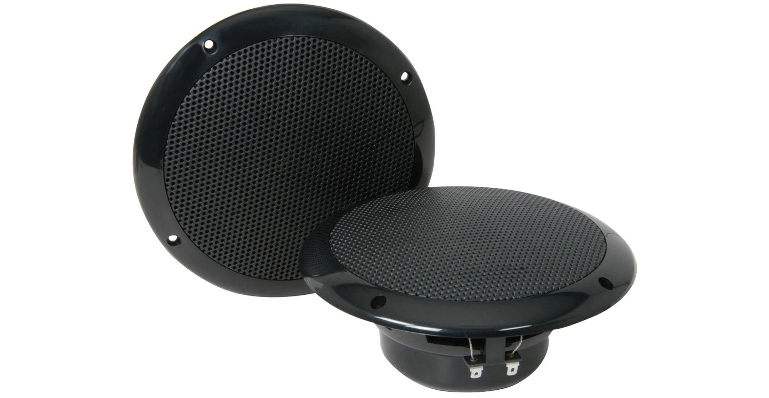 Water resistant 6.5" Speakers | Black | 100W max | 8 Ohms
