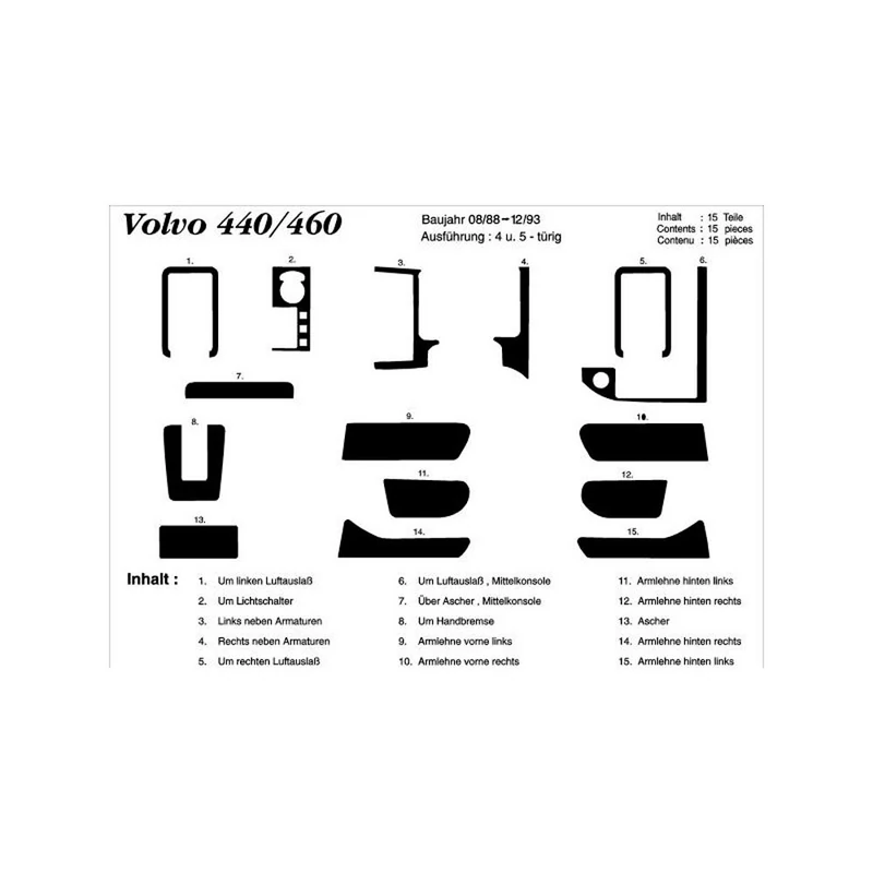 Prewoodec RC 1870096 Interior Set