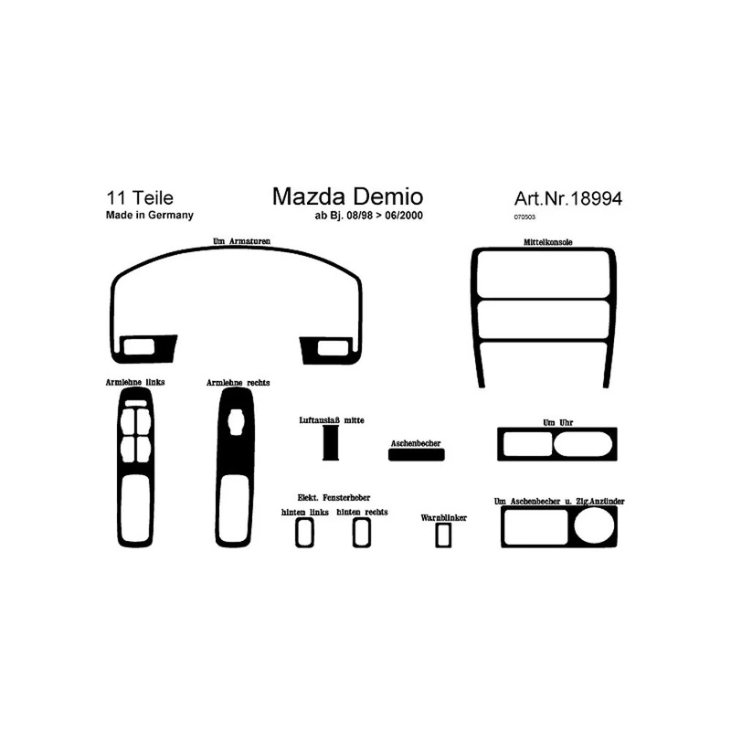 Prewoodec RC 1899496 Interior Set