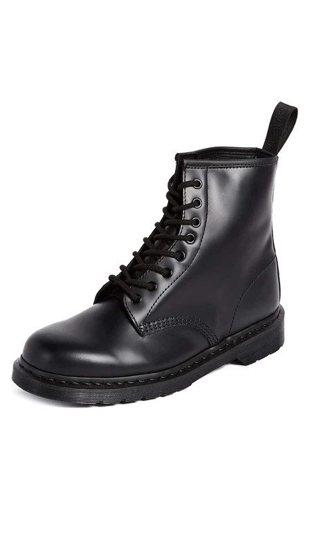 Dr. Martens 1460 William Blake 8-Eye Leather Boots - Black