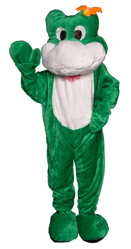 Dress Up America Frog Mascot Costume Set - Adult (one size fits most)