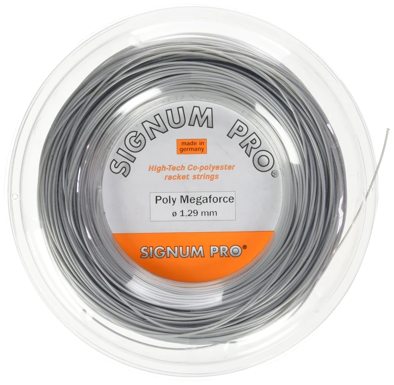 Signum Pro Poly Mega Force String Reel - Silver, 1.29 mm