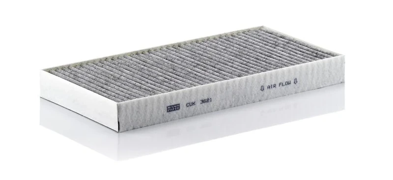MANN-FILTER CUK 3621 Cabin Air Filter - Pollen Filter with Activated Carbon - for Cars + Transporters