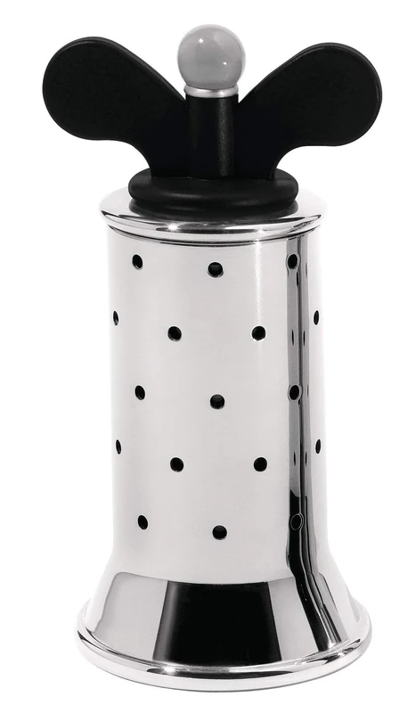 Alessi Pepper Mill with Fins, Black