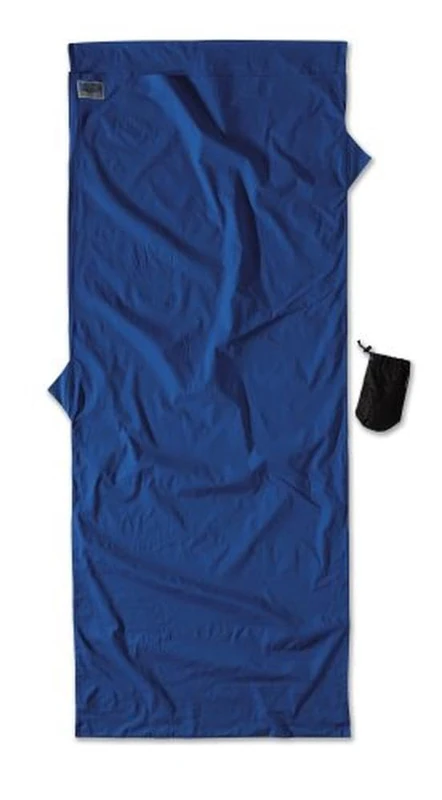 Cocoon Cotton TravelSheet (Ultra Blue, 86-Inch x 35-Inch) - Image 1