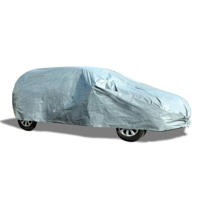 Unitec 75356 Garage Car Cover Large Polyethylene - Image 1