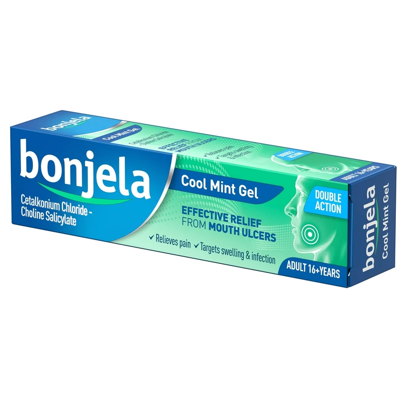 Bonjela Gel 15g - 3-Minute Relief for Mouth Ulcers & Cold Sores