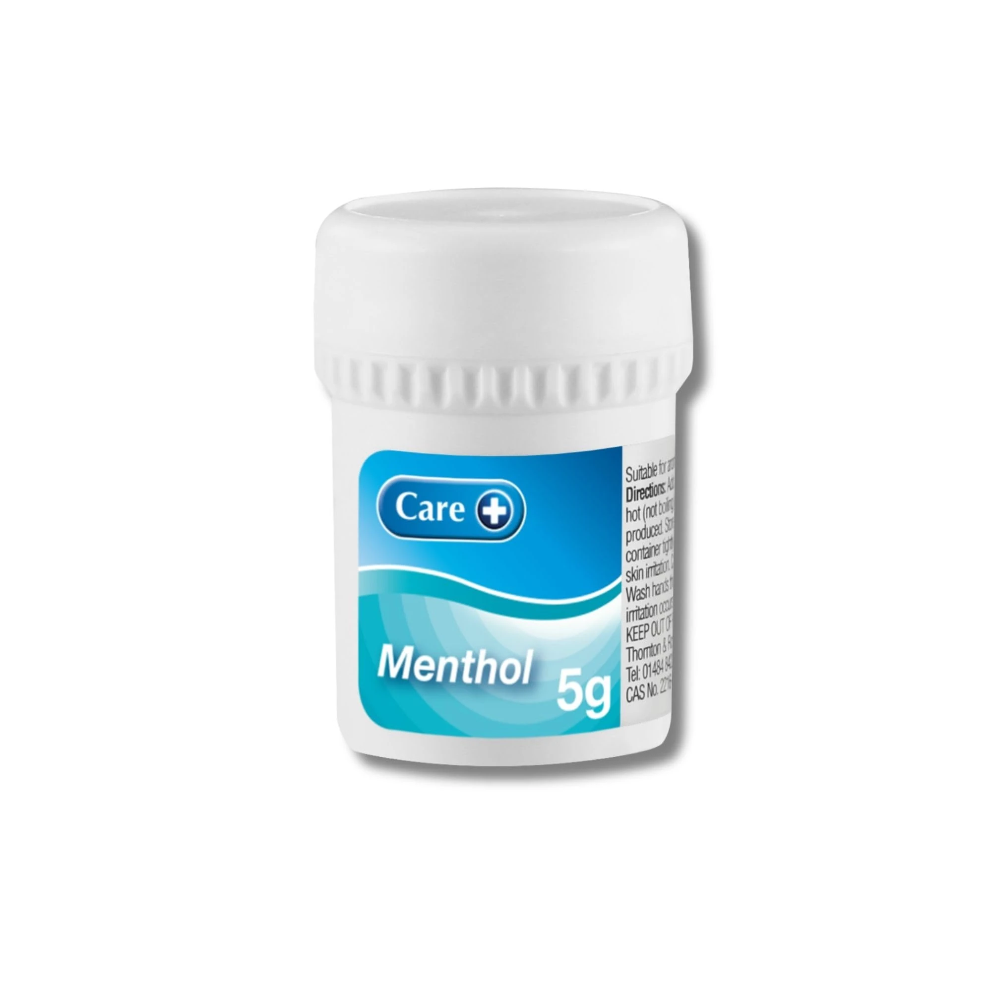 Care Menthol Crystals, Produces Powerful Menthol Vapour, Fast and Effective Relief, Unblock Nose and Relieve Congestion, Also Suitable for Aromatherapy, 5g Crystals