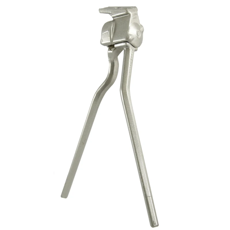 Pletscher Unisex's Twin Leg Bottom Bracket Mounted Kickstand, Silver, 320mm