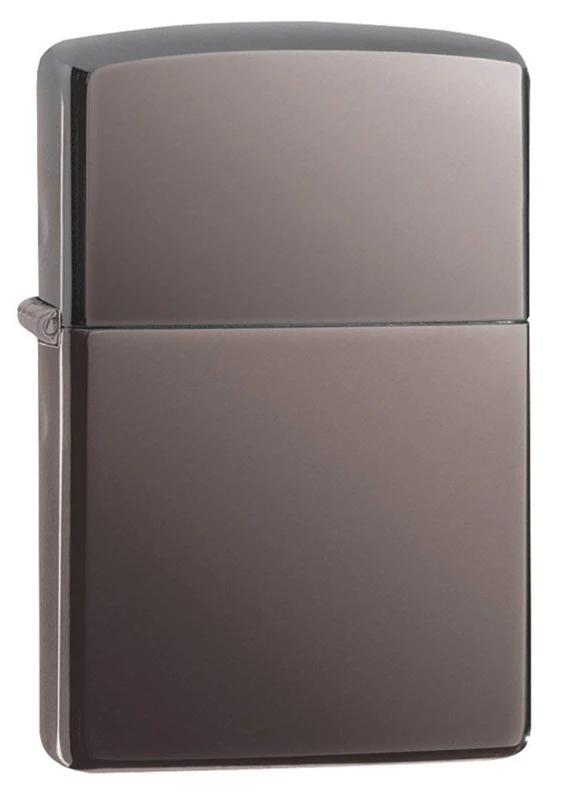 Zippo - Windproof Lighter, Black Ice, Base Model, Refillable, Reusable, Windproof Design, Gift Box, Made in the USA