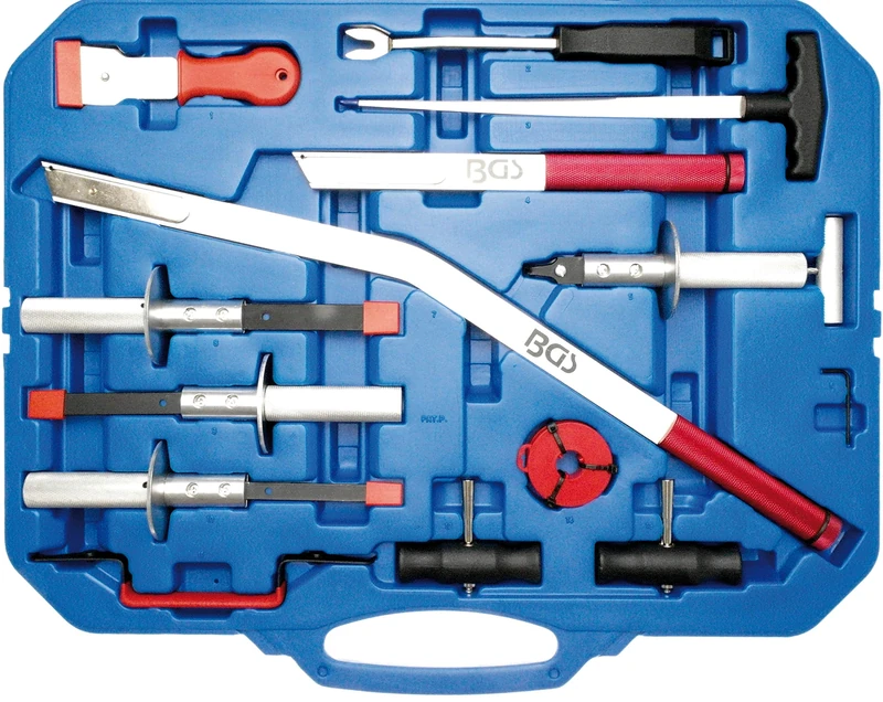 BGS 69500 | Windshield Removal Tool Kit | 14 pcs.