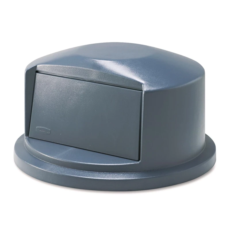Rubbermaid Commercial 263788GY Brute Dome Top Swing Door Lid for 32 Gallon Waste Containers, Plastic, Gray
