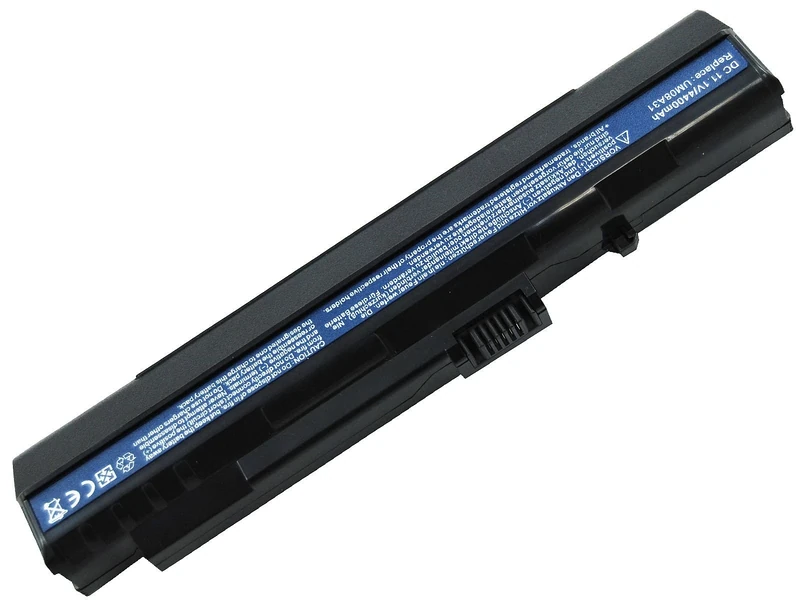 Battery Aspire One Battery 6cell 3S2P 5200mAh (black) - Image 1