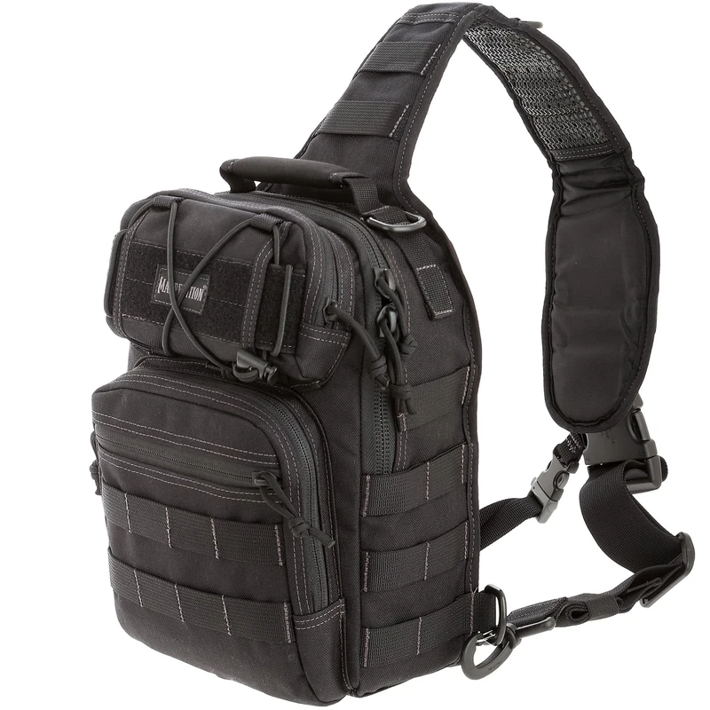 Maxpedition Lunada Gearslinger Shoulder Bag - Black, 5 L