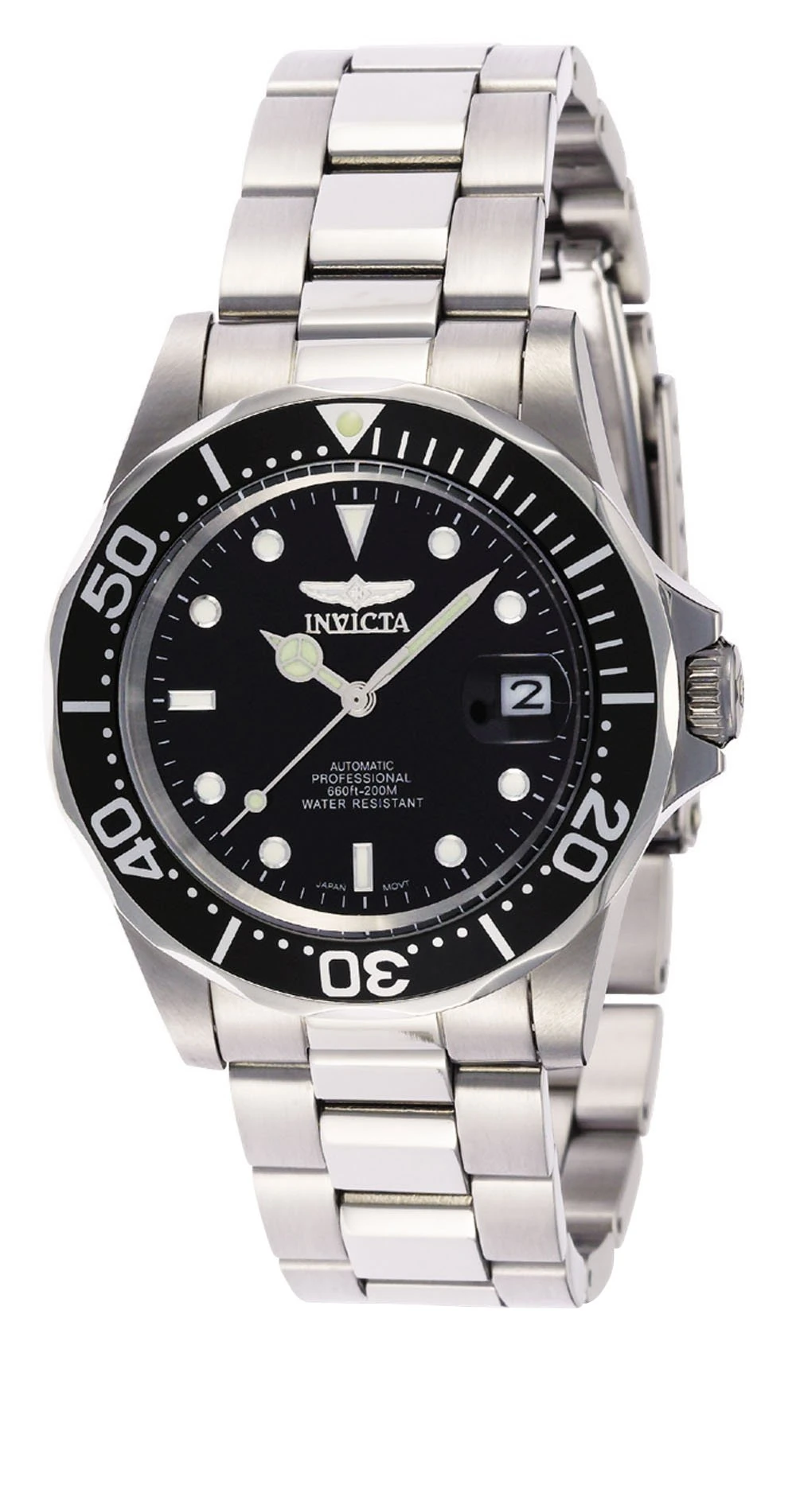 Invicta Pro Diver Stainless Steel Men's Automatic Watch - 40mm