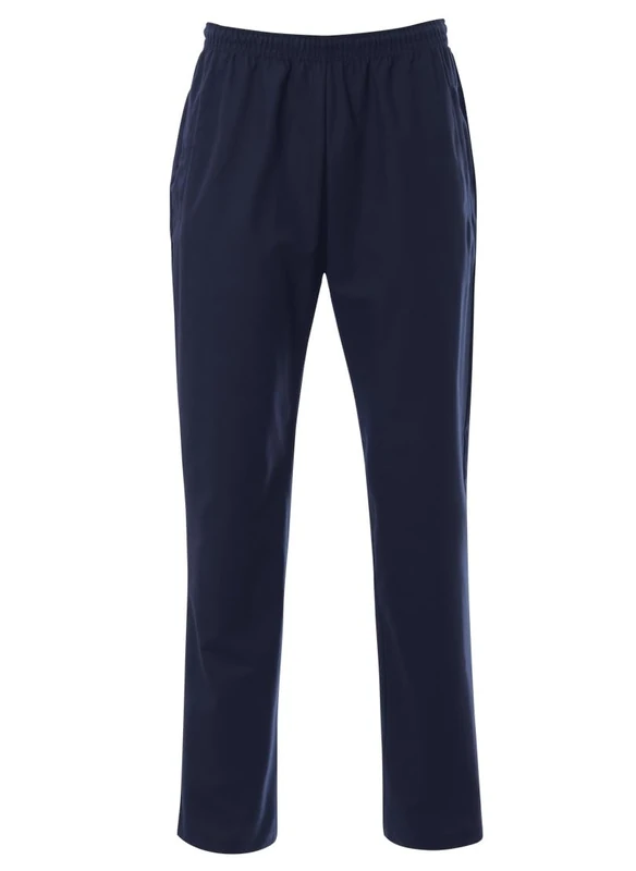 Trigema Damen Freizeithose 100% Baumwolle Sports Trousers, Blue-Blau (Blau 046), 40 (Herstellergröße: M)