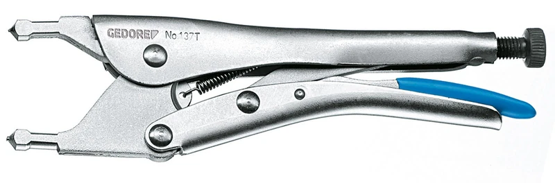 Gedore - Glue-Grip Pliers, 9 Inches, 1 Piece, 137T - Image 1