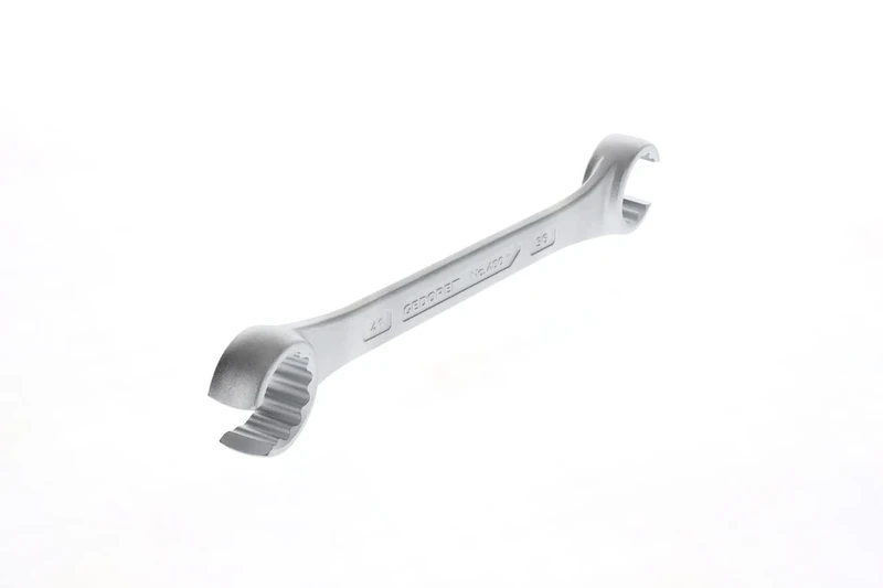 GEDORE Double-ended ring spanner open, AF 36+41 mm, 15° angled, Bi-hex, UD profile, Spanner, 400 36X41