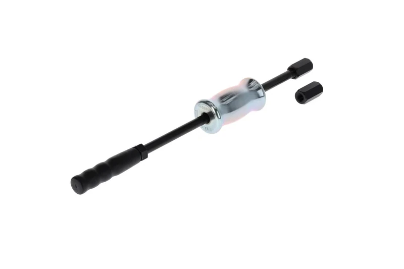 GEDORE Slide hammer for small ball bearings, M14x1.5, Impact weight 1700 g, Usable with thread adapters, 520 mm long, 1.35/2