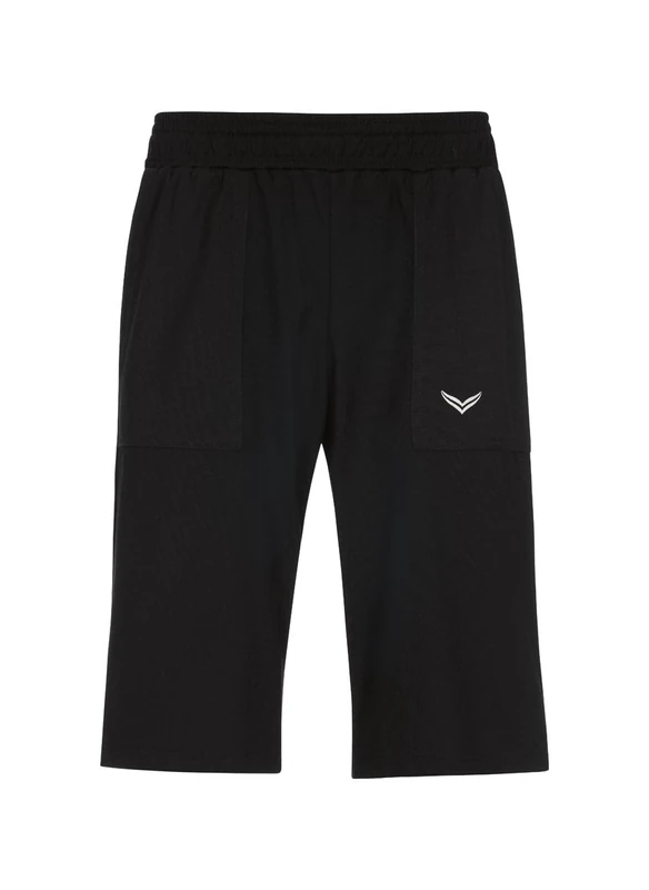Trigema Women's 537191 Bermudas, Black (Black 008), S