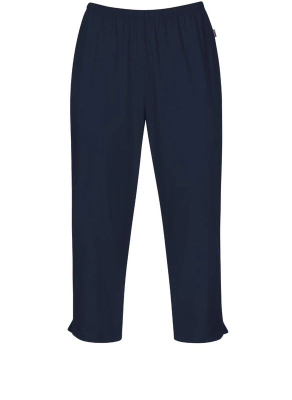 Trigema Men's Damen 3/4 Freizeithose Sports Trousers, Blue-Blau (Blau 046), 56 (Herstellergröße: XXXL)