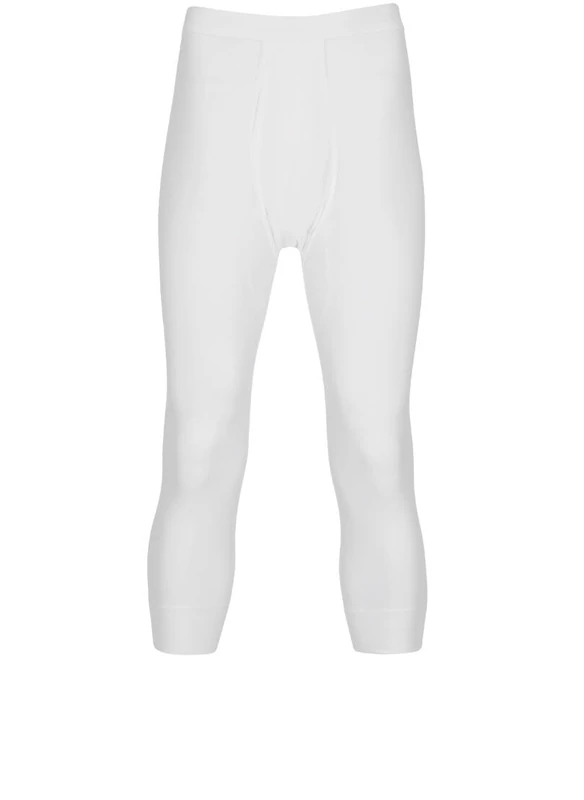 Trigema Men's 6852402 Thermal Bottoms, White (White 001), M (Pack of 2)