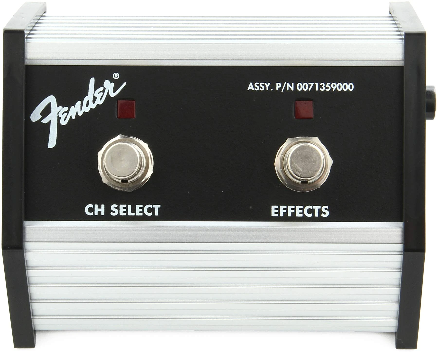 Fender 2-Button Footswitch: Channel Select/Effects On/Off with 1/4" Jack