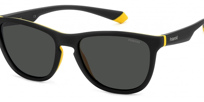 POLAROID PLD 2133/S Black and Yellow men's sunglasses